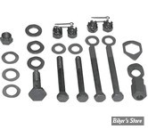 ECLATE J - PIECE N° 12 - KIT VISSERIE DE SUPPORT MOTEUR - KNUCKLEHEAD 36/39 - OEM 24791-36 / 4435W / 7775 / 4660 / 6520 / 7825 - HEXAGO - PARKERIZED - COLONY - 9627-19