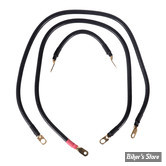 KIT CABLES DE BATTERIE - TOURING 80/88  - JIMS - SUPERFLEX BATTERY CABLE SET - 645