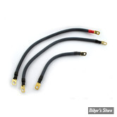 KIT CABLES DE BATTERIE - SOFTAIL 84/88 - JIMS - SUPERFLEX BATTERY CABLE SET - 642