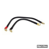 KIT CABLES DE BATTERIE - SOFTAIL 89/06 - JIMS - SUPERFLEX BATTERY CABLE SET - 641