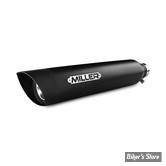 - SILENCIEUX - MILLER - DYNA FLD 103" 2012/2016 - NEVADA SLIP-ON MUFFLER SET - EMBOUT : SLASH CUT : NOIR / CORPS : NOIR - EURO 3 - HD-FLD-X14.09