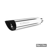 - SILENCIEUX - MILLER - DYNA FXDWG 96"/103" 2008/2016 - UTAH II SLIP-ON MUFFLER SET - EMBOUT : SLASH CUT : NOIR / CORPS : POLI - EURO 3 - HD-FXDWG-II-X3.03