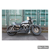 - SILENCIEUX - MILLER - SPORTSTER 04/13 - SILVERADO I - EMBOUT : STANDARD : ALU POLI / CORPS : NOIR - HD-SP-S1-X1.06