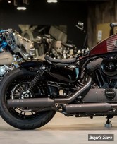 - SILENCIEUX - MILLER - SPORTSTER 17/20 - SILVERADO III - EMBOUT : STANDARD : NOIR  / CORPS : NOIR - EURO 4 - HD-SP-S3-X2.07