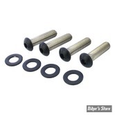 ECLATE O - PIECE N° 05 - KIT VISSERIE DE SABRES - SOFTAIL 07/17 - OEM 3056 - Screws4Bikes - NOIR MAT - FS.HD.1.swm