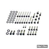 - KIT VISSERIE MOTEUR - SHOVELHEAD 70/76 - SCREWS4BIKES - INOX / TÊTES : ALLEN NOIR MAT