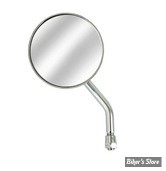 RETROVISEUR ROND - FILETAGE M10 - COTE DROIT - CHROME