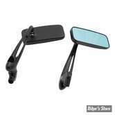 RETROS RECTANGLE - MCS - STEM - BRICK SLOTTED - MIROIR BLEU - NOIR