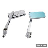 RETROS RECTANGLE - MCS - STEM - BRICK SINGLE - MIROIR BLEU - CHROME