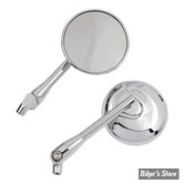 RETROS ROND - MCS - STEM - ROUND - GLASSE CLAIR - CHROME