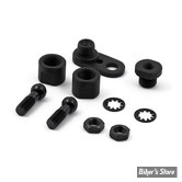 ECLATE K - PIECE N° 02 - KIT DE  FIXATION DE CLIGNOTANTS DE GUIDON - OEM 68185-00 - SUR ROTULES - Noir