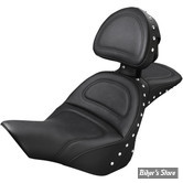 SELLE SADDLEMEN - SOFTAIL FXSB 13/17 - EXPLORER SPECIAL SEAT - NOIR - AVEC DOSSIER