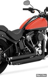  - ECHAPPEMENT VANCE & HINES - SHORTSHOTS STAGGERED PCX - SOFTAIL 00/17 - NOIR - 47339