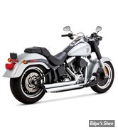  - ECHAPPEMENT VANCE & HINES - BIGSHOTS STAGGERED - SOFTAIL 86/17 - CHROME - 17939