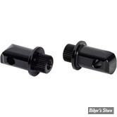 - AN - ADAPTATEURS POUR REPOSES PIEDS ARLEN NESS - SPLINED - INDIAN : CHIEF / CHIEFTAIN - NOIR - I-1391