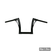 GUIDON FRED KODLIN - FLOW-BAR SUPER FAT 35MM / 1.4" HANDLEBAR - SOFTAIL 2018UP - HAUTEUR : 28.00 CM - NOIR 