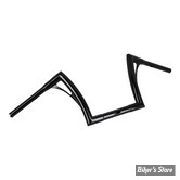 GUIDON FRED KODLIN - FLOW-BAR SUPER FAT 35MM / 1.4" HANDLEBAR - TOURING FLHR 2017UP - HAUTEUR : 28.00 CM - NOIR 