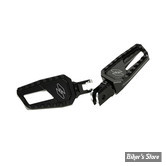 REPOSES PIEDS AVANT - KRAUS - SOFTAIL 2018UP - APEX EDGE PASSENGER PEGS - NOIR -SF-FC-02