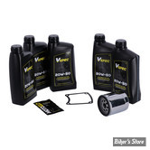 Kit vidange moteur - 20W50 SYNTHETIQUE - FXR 87/94 - BIG OIL SERVICE KIT - FILTRE A HUILE : CHROME -  MCS / VSPEC