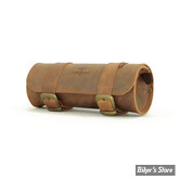 ROULEAU À OUTILS LONGRIDE MOTORCYCLESBAG - UNIVERSAL TOOL ROLL - 2 LITRES - TOOLBAG GENUINE LEATHER - RANGER - CUIR - 