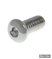 ECLATE I - PIECE N° 01 - VIS TETE BOMBEE 1/4"-20 X 16MM / 5/8" - ALLEN - CHROME - OEM 943 - LA PIECE