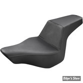 SELLE DUO - SOFTAIL FXLR / FLSB 18UP - SADDLEMEN - GRIPPER STEP-UP SEAT - NOIR 