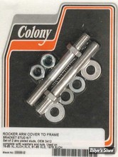 ECLATE F - PIECE N° 03 - KIT GOUJON DE CULBUTEURS SUR PATTE DE FIXATION - OEM 3412 - COLONY - ZINC - 2308-2