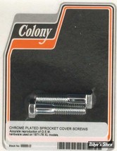 KIT VISSERIE DE CARTER DE PIGNON DE SORTIE DE BOITE - XL 71/76 - OEM 00000-00 - CHROME