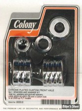 KIT ENTRETOISES D AXE DE ROUE - COLONY - ESSIEU AVANT - FLT 00/06 - GROOVED