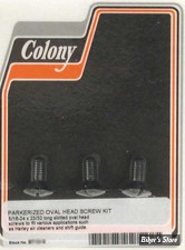 ECLATE A - PIECE N° 04 - VIS DE COULISSE - 33822-36 / 2210-36 - NOIR / PARKERIZED - COLONY