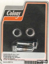 ECLATE S - PIÈCE N° 05 - KIT ECROU POUR GUIDON -OEM 6033-30 / 4636 - CHROME - COLONY - 9217-4 - LE KIT