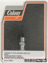 ECLATE A - PIECE N° 28 - RACCORD DE DURITE - OEM 25235-36 - COLONY - CHROME 