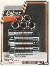 B - KIT VISSERIE DE COURONNE - BIGTWIN 85/92 - ROUE A RAYON + COURROIE - ALLEN