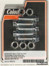 B - KIT VISSERIE DE COURONNE - BIGTWIN 73/85 - ROUE A RAYONS - 2276-10 - 12 POINTS