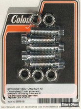 B - KIT VISSERIE DE COURONNE - BIGTWIN 73/85 - ROUE A RAYONS - 2276-10 - 12 POINTS