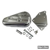 PIECE N° 00 - KIT BOITE À OUTILS TEARDROP - CÔTÉ DROIT - SOFTAIL 84/99 - OEM 64201-85 - CHROME