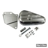 PIECE N° 00 - KIT BOITE À OUTILS TEARDROP - CÔTÉ GAUCHE - SOFTAIL 84/99 - OEM 64207-89B - CHROME 