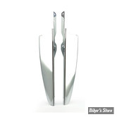 ECLATE PB - PIECE N° X -  DEFLECTEURS DE PARE BRISE INFERIEUR - SOFTAIL FLST 86/17 - OEM 58125-90 / B - LATE DESIGN - Chrome