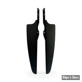 ECLATE PB - PIECE N° X - DEFLECTEURS DE PARE BRISE INFERIEUR - SOFTAIL FLST 86/17 - OEM 58125-90 / B - LATE DESIGN - NOIR