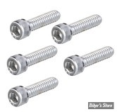 VIS TETE ALLEN / BTR - 8/32 X 19MM / 3/4" - CHROME - LES 5 PIECES