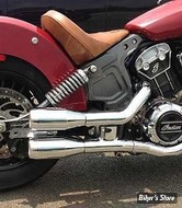 SILENCIEUX - INDIAN SCOUT 15UP - TRASK - SLIP-ON INDIAN SCOUT - CHROME - TM-3042CH