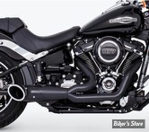 - ECHAPPEMENT FREEDOM PERFORMANCE - SHORTY 2 EN 1 - TURNOUT - SOFTAIL 86/17 - NOIR/NOIR SCULPTE