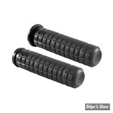 POIGNEES - ARLEN NESS - SPEEDLINER GRIPS - CAOUTCHOUC : NOIR / EMBOUTS : NOIR - 500-000