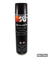 Huile de filtre K&N 355ml - 99-0516EU - BOMBE AEROSOL