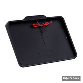 NETHERLANDS / BELGIUM - SUPPORT DE PLAQUE D'IMMATRICULATION - DMP - MODÈLE 5.0 - LICENSE PLATE FRAME - FORMAT : 210 X 143 MM - NOIR MAT
