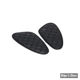 GRIPS DE GENOUX - TRIP MACHINE - CUIR - DIAMOND - NOIR