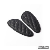 GRIPS DE GENOUX - TRIP MACHINE - CUIR - VERSION MINI - DIAMOND - NOIR