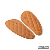GRIPS DE GENOUX - TRIP MACHINE - CUIR - VERSION MINI - DIAMOND - TAN