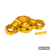 ECLATE N - PIECE N° 66 - TES DE FOURCHE SUPERIEUR - VITY'S DESIGN - RACING DESIGN - TOURING 17/24 - GOLD - AVEC SERRURE - TTCG001WL