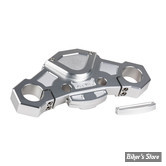 ECLATE N - PIECE N° 66 - TES DE FOURCHE SUPERIEUR - VITY'S DESIGN - RACING DESIGN - TOURING 17/24 - SILVER - SANS SERRURE 